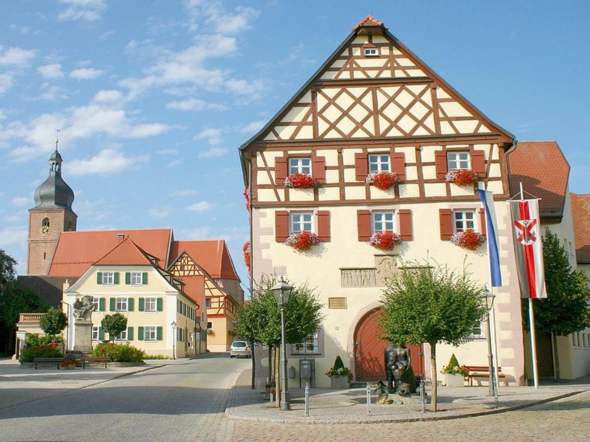 Die Galerie - Ferienwohnung Merkendorf  Bagian luar foto